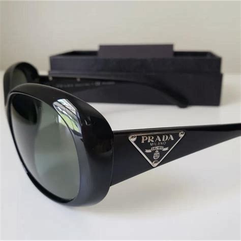 PRADA Polarized Sunglasses SPR 27L Black 